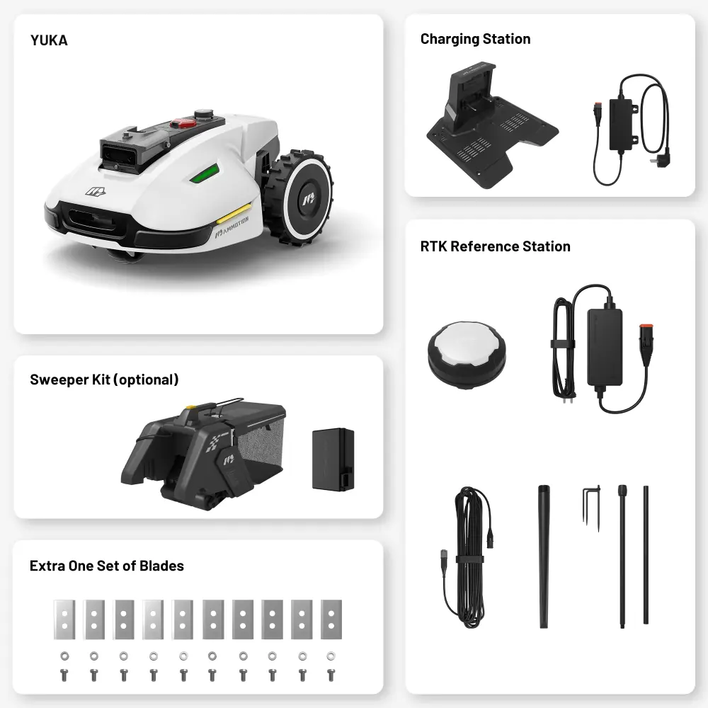 Robot koszący Mammotion YUKA 3000 bez drutu obwodowego - obrazek 2