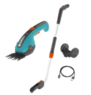 Akumulatorowe nożyce do przycinania brzegów trawnika ClassicCut Li Gardena - zestaw