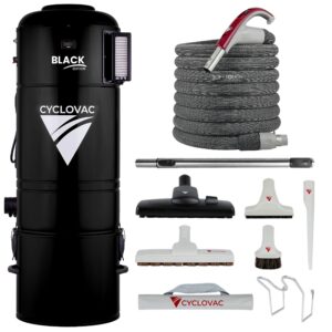 Odkurzacz centralny Cyclovac HD725 Black Edition + Zestaw MODERN PRO